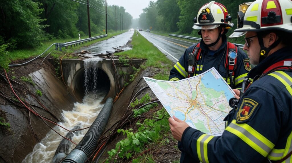 Погода и сезонные риски: паводок, пожароопасность, жара/мороз - прогноз и готовность служб - иллюстрация